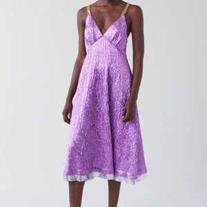 RACHEL COMEY Sala Sleeveless Midi Cocktail Dress (GREAT HOLIDAY PARTY DRESS)